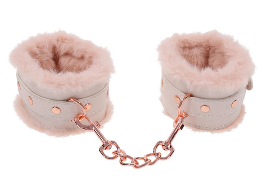 Peaches N Creame Fur Handcuffs - Pink SS09960