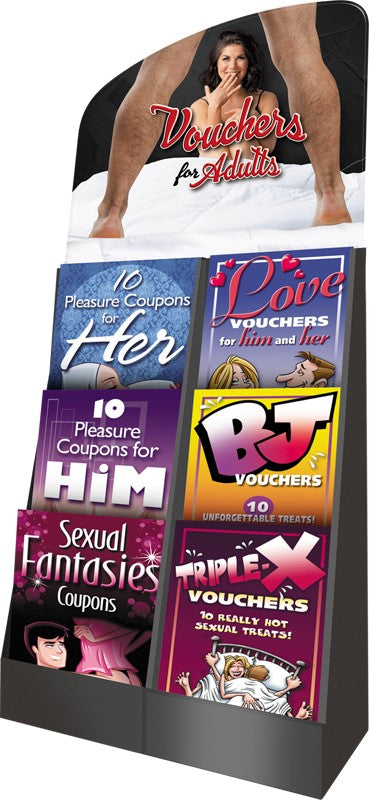 Voucher Booklets Display - 48 Units OZ-VCB-DIS