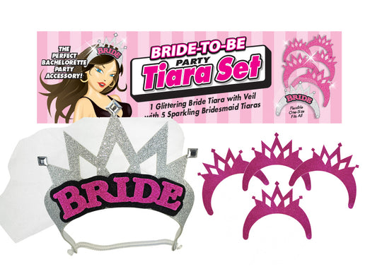 Bride-to-Be Party Tiara Set LG-NVC046